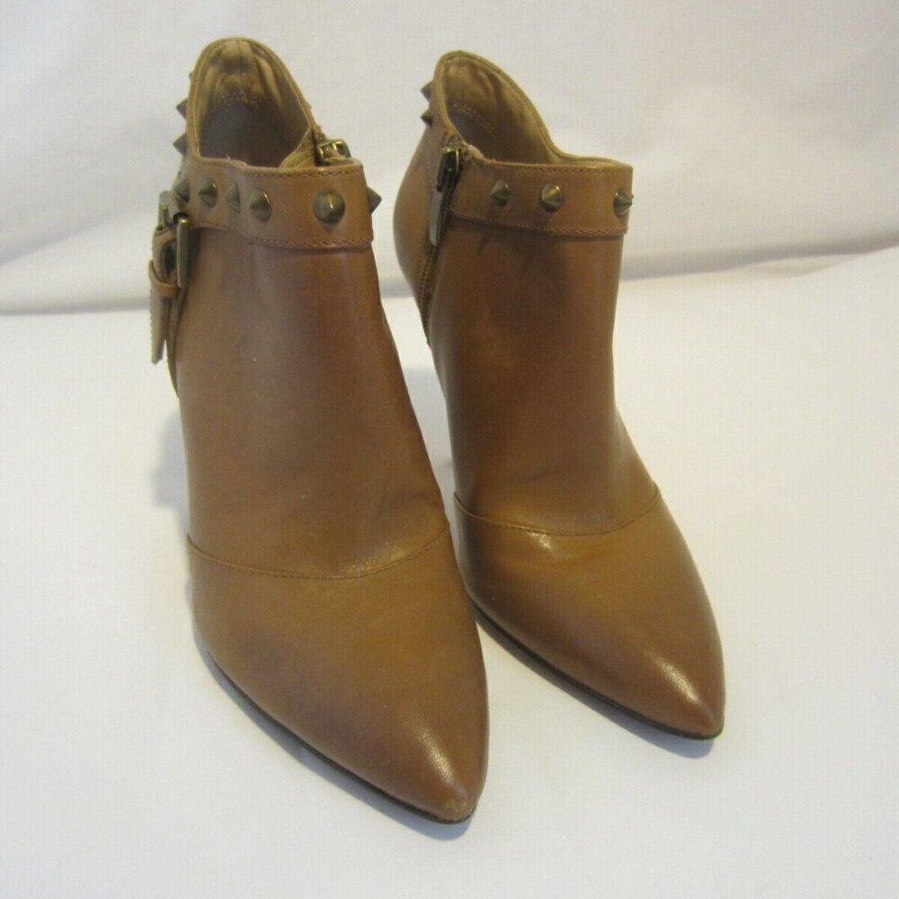 Enzo Angliolini Eapresly Camel Brown Stiletto Ank… - image 2